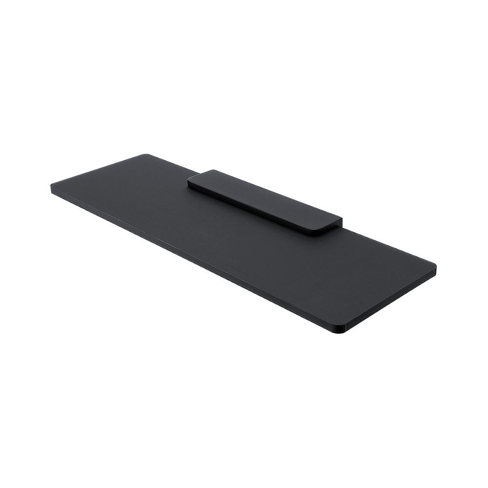 Sklenená polica s držiakom IXI NIMCO MAYA BLACK MAC X340-C-90