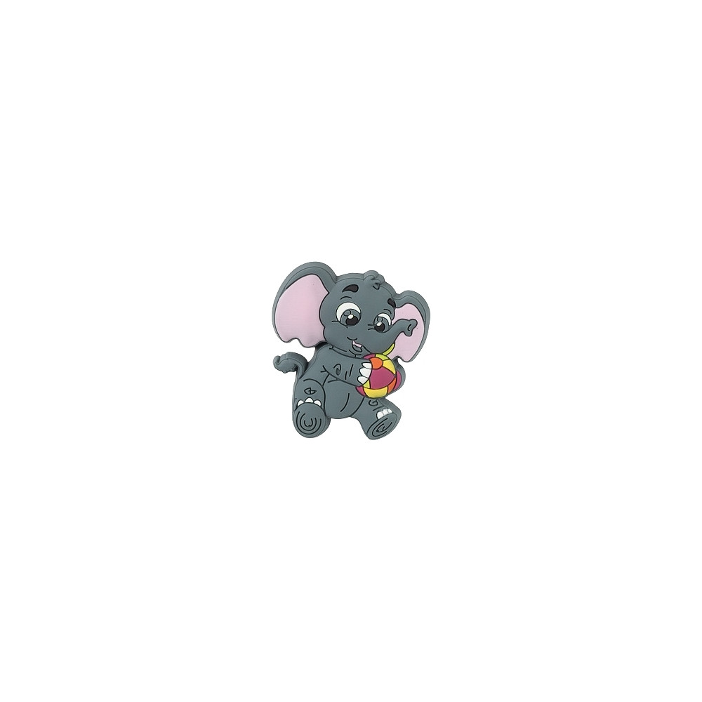 Detský nábytkový úchyt SLONÍK S LOPTOU