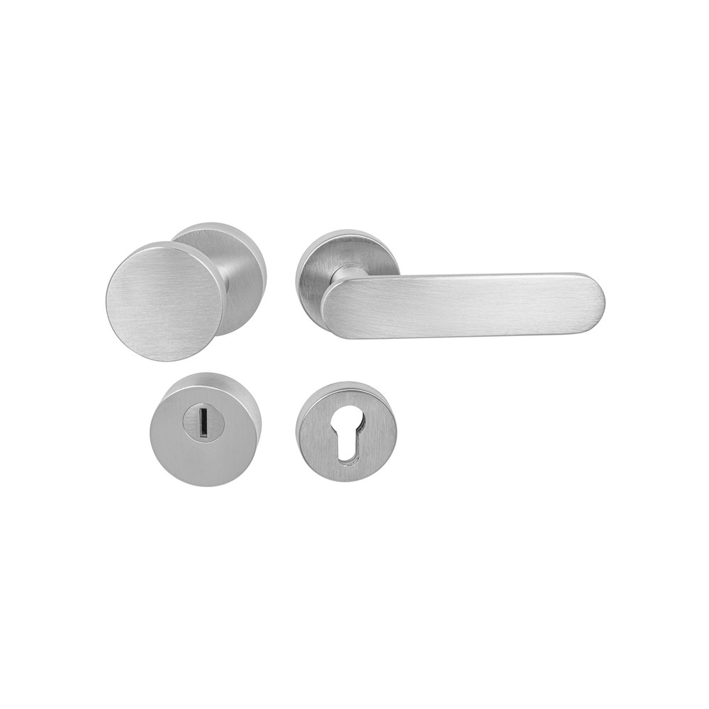 Bezpečnostná kľučka TUPAI CUBO/NELA - R 3233/4158 - Chróm brúsený