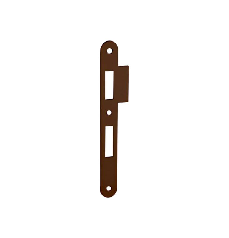 Protiplech k zámku AGB F18 s nábehom - Bronz matný Protiplech k zámku AGB F18 s nábehom - Bronz matný