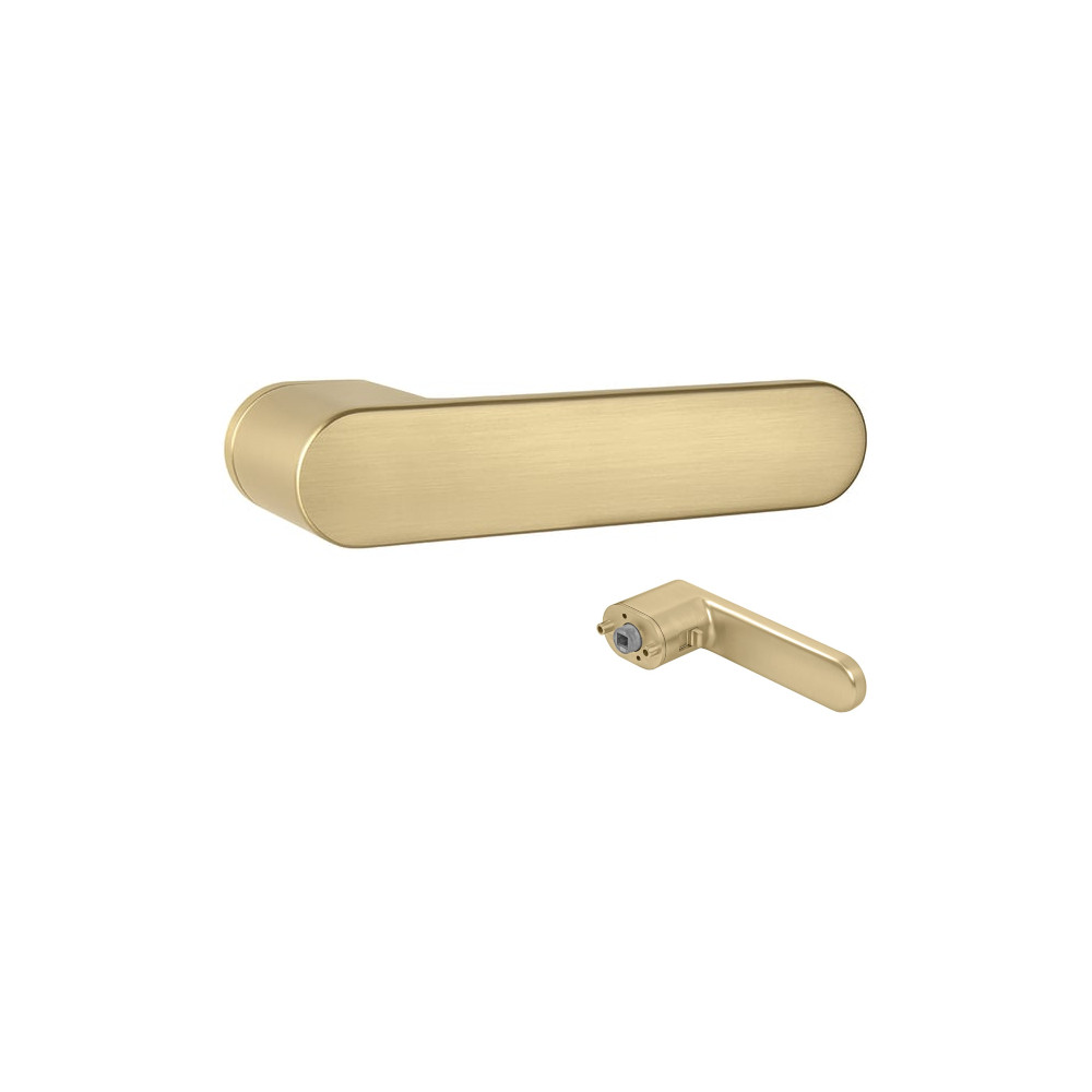 Kľučka na dvere MPK IMPRESSA SWITCH LOCK - OR - Zlatá matná