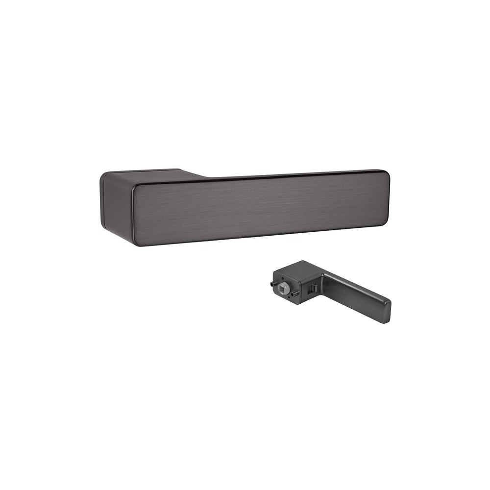 Kľučka na dvere MPK PERFECTA SWITCH LOCK - R - Grafit matný