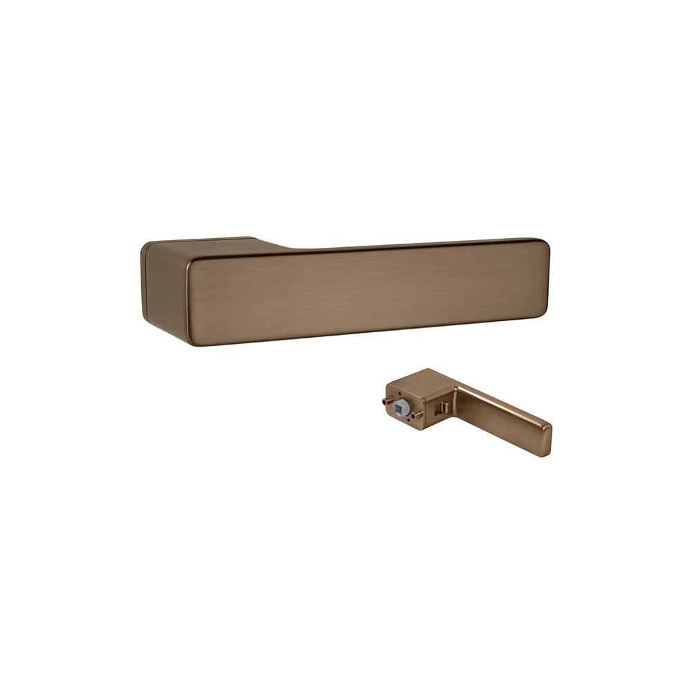 Kľučka na dvere MPK PERFECTA SWITCH LOCK - RT - Matná meď