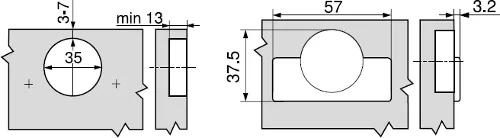 BLUM CLIP TOP 110°